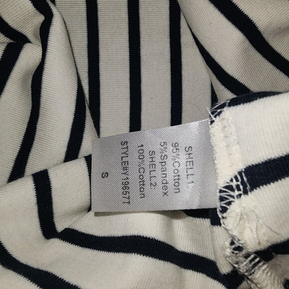 Tuckernuck Pomander Place Navy Stripe Gio Maxi Dress NWOT Small - Picture 7 of 8